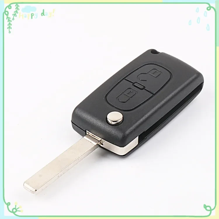 Old Peugeot Citroen 0523 Folding Remote Control Key