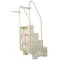 Pool Ladder Heavy-Duty 4 Safety Step For Above Ground Pools Stair Entry System With Handrails 400lbs