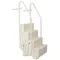Pool Ladder Heavy-Duty 4 Safety Step For Above Ground Pools Stair Entry System With Handrails 400lbs
