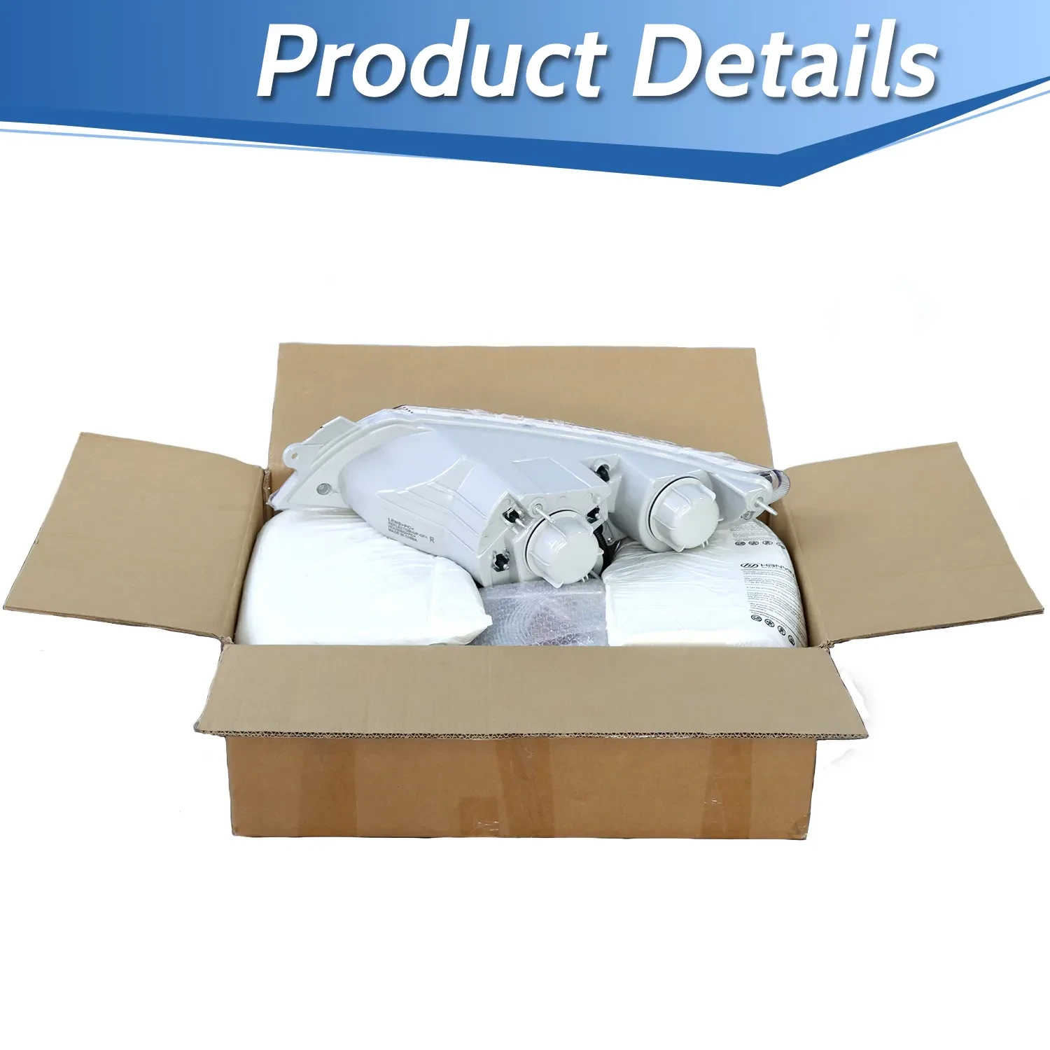 Headlight Assembly For Driver Left And Passenger Right