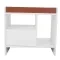 Bedroom Bedside Table Night Stand Cabinet with Drawer Home Storage Organizer White