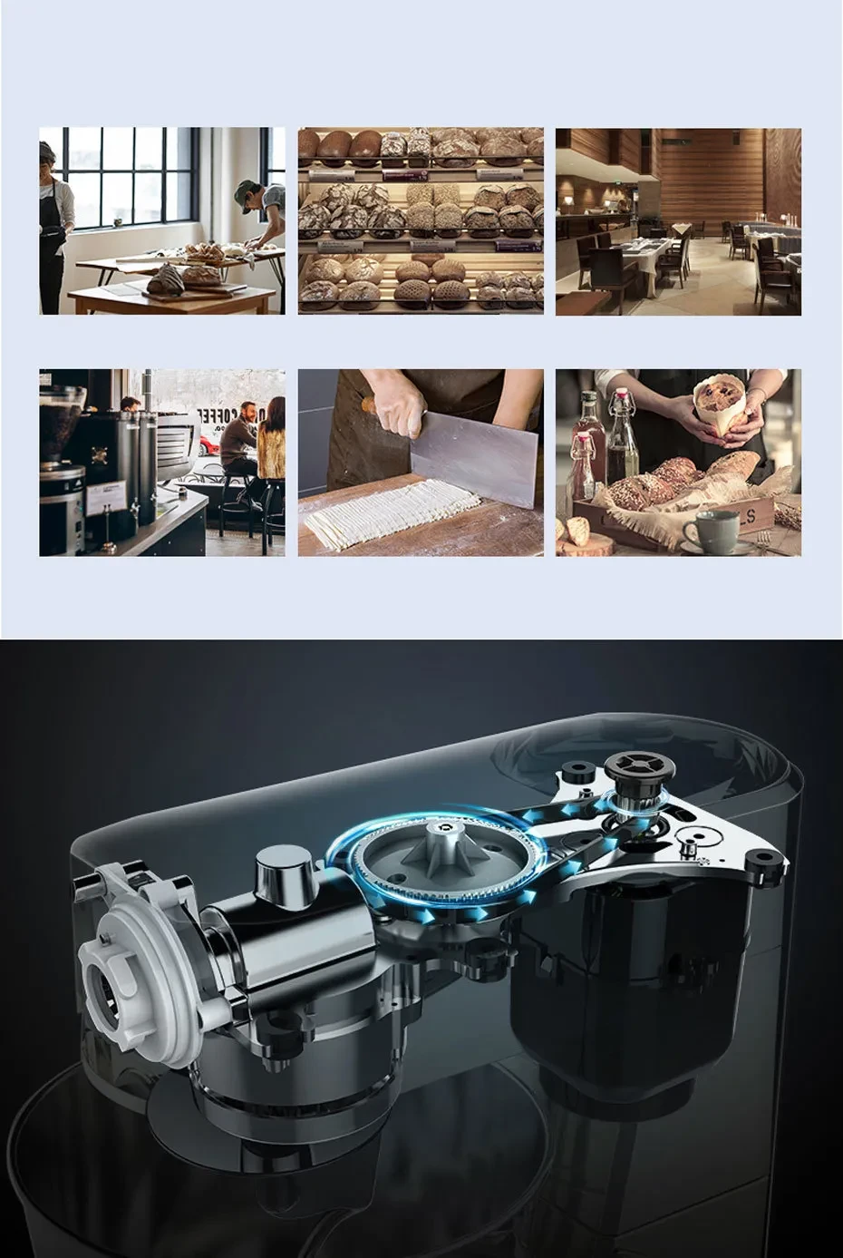 Three-in-one Household Multi-function And Noodle Machine Fully Automatic Juicer Meat Cooking Machine Stirring Chef Machine