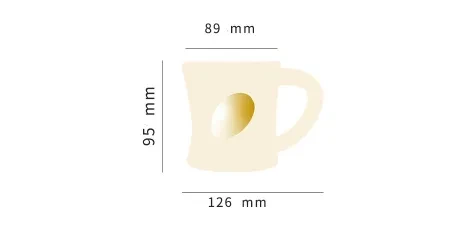 Birthday Mug Handmade Ceramic Fashionable Birthday Gift