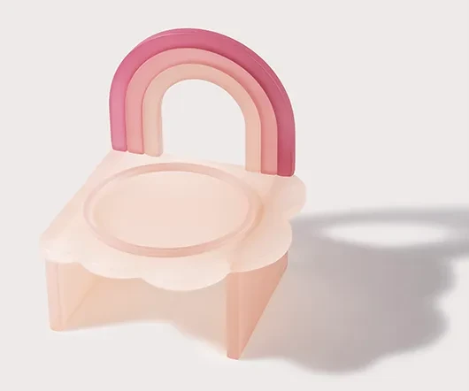 Rainbow Cat And Dog Bowl Rack Cute Pet Supplies