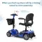 4-Wheel Mobile Scooter With Basket And Extended Battery - Prohibited Temu
