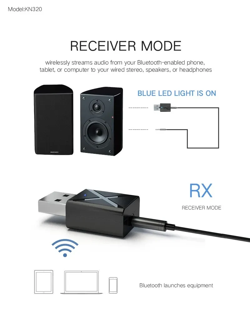 5.0 USB Car Bluetooth
