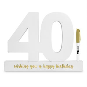40 GOLD EDITION SIGN IT BLOCK