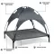 35.5inch X 32 Inch Dog Bed With UV Resistant Canopy, Shipped Via Amazon Shipping, Prohibited For Sale By WALMART