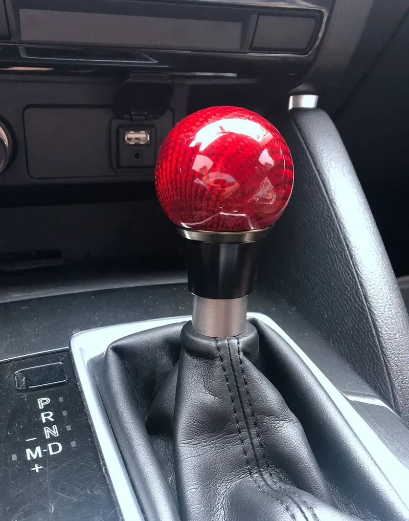Mazda onxeira ATZ automatic transmission carbon fiber shift head CX5 shift head handball wave stick