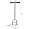 Lawn Coring Aerator, 4 Corer Plug Aerator Tool With Soft Rubber Grip, Manual Grass Aerating Tool, Garden Tool & Cleaning Hand Tool For Loosening Soil And Improving Lawn Health