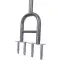 Lawn Coring Aerator, 4 Corer Plug Aerator Tool With Soft Rubber Grip, Manual Grass Aerating Tool, Garden Tool & Cleaning Hand Tool For Loosening Soil And Improving Lawn Health