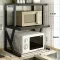 3 Tier Expandable Microwave Oven Rack Stand Storage Holder Kitchen Corner Shelf
