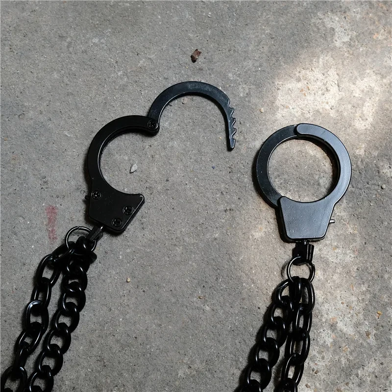 Handcuffs thick trouser chain
