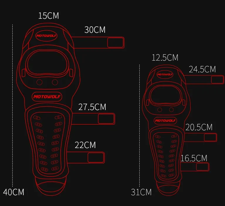 Off-road Motorcycle Leggings Stainless Steel Fall Protector