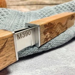 Handmade Portable 2 In 1 Dragon and Phoenix Double Blades