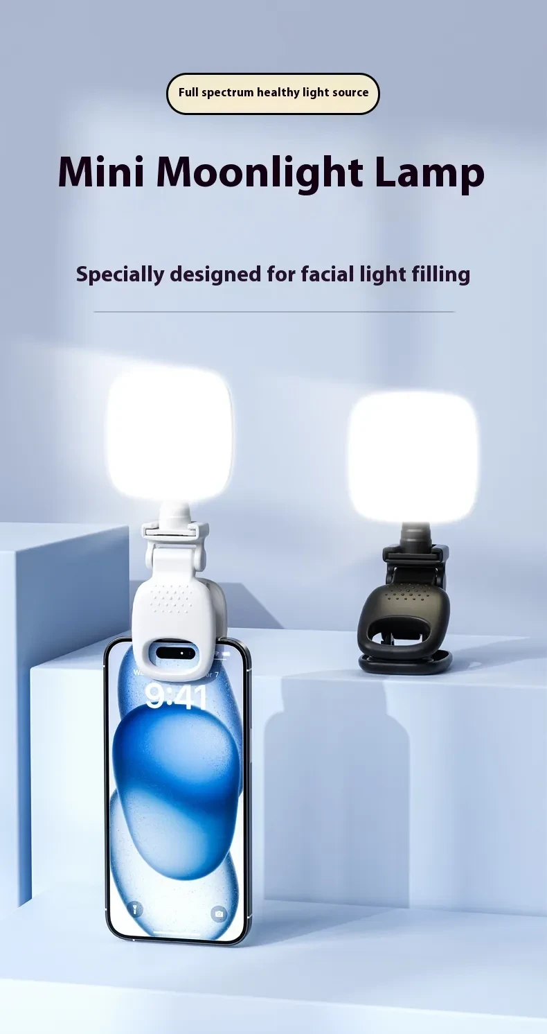 Mobile Selfie Fill Light Mini Photography Portable Two-color