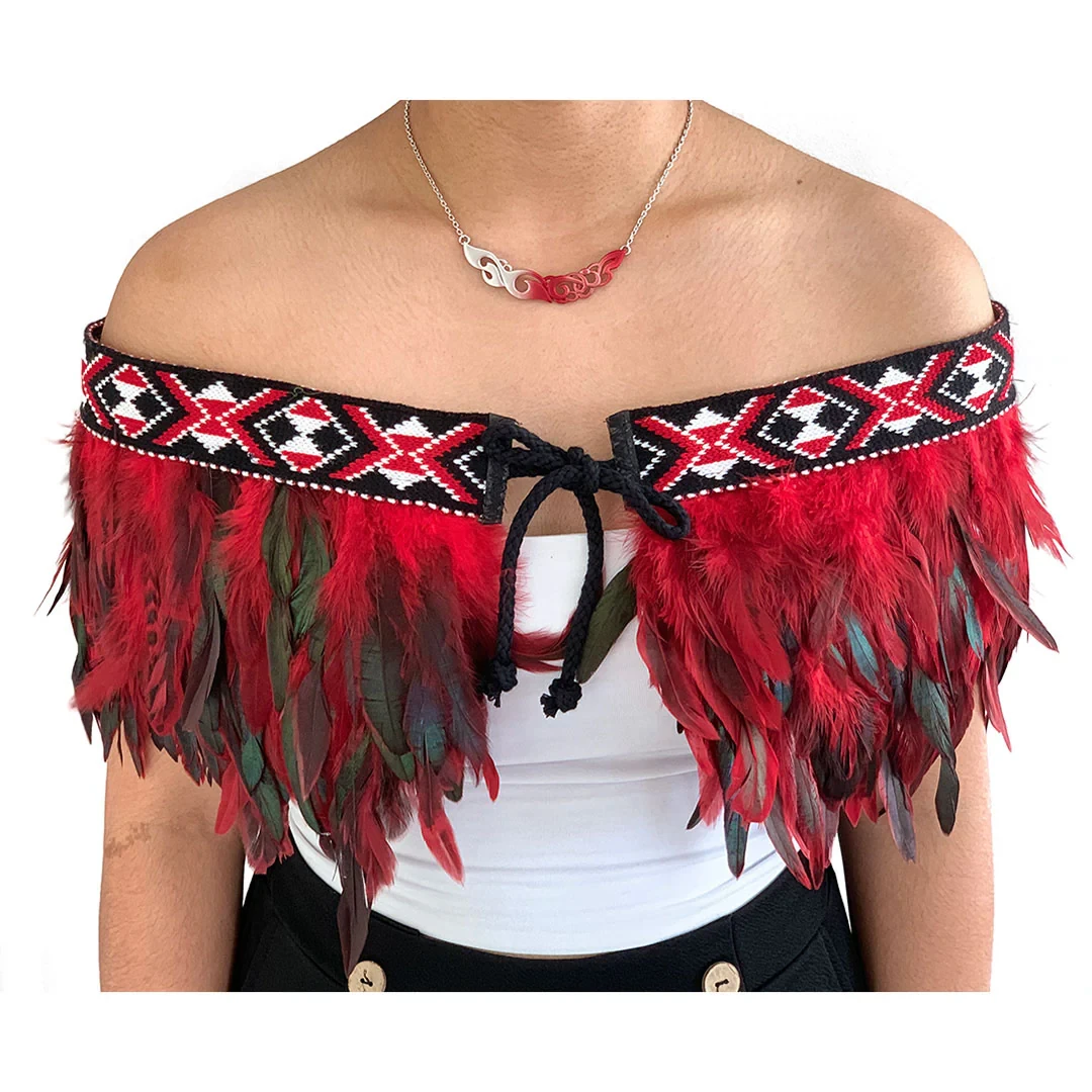 Korowai Cape Red