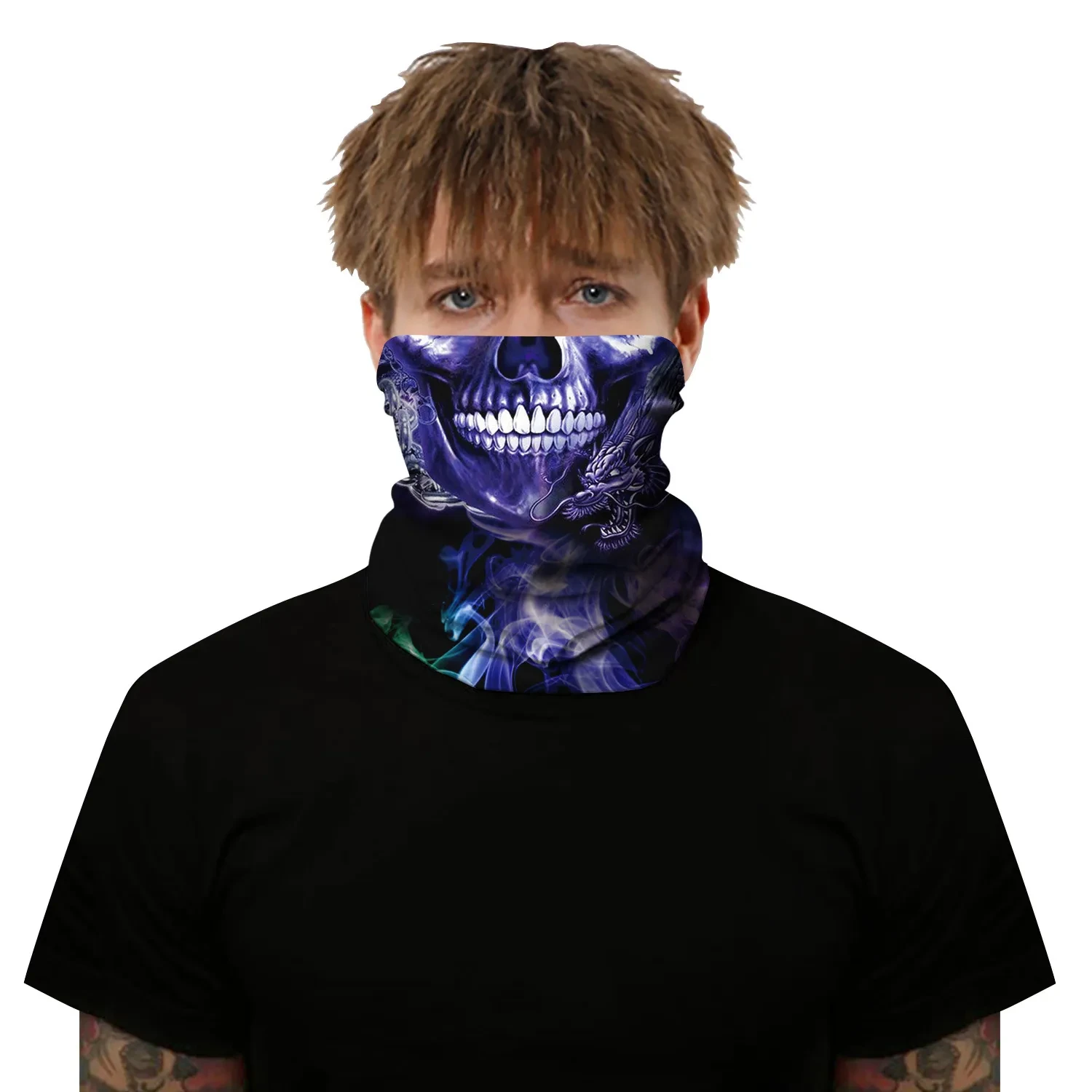 Skull Digital Men And Women Outdoor Mask Sport Climbing Insect-proof