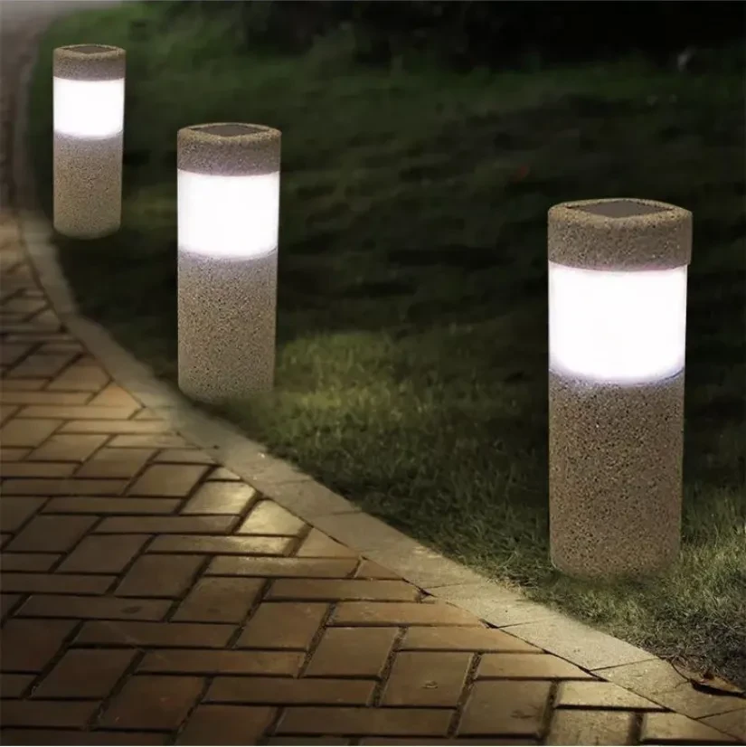 Solar Sandblasting Lamp AK-5022C Solar Garden Lamp