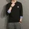 Quarter Sleeve Men's Loose T-Shirt Top Fashion Men's Sweater Autumn Clothes
