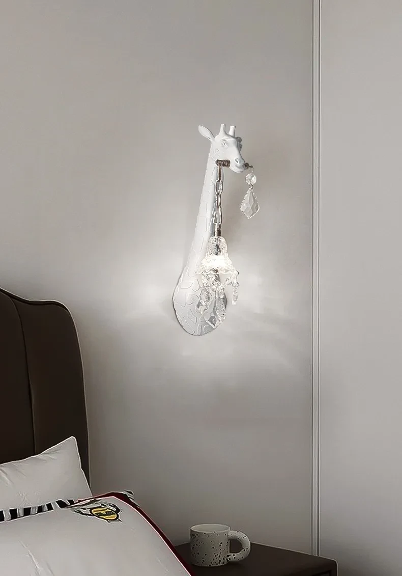 Giraffe Wall Lamp Bedside Lamp Personality Creative Aisle Light