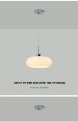Bauhaus Restaurant Chandelier Nordic Retro Bar Lamp Bedroom Bed Breakfast Lamp