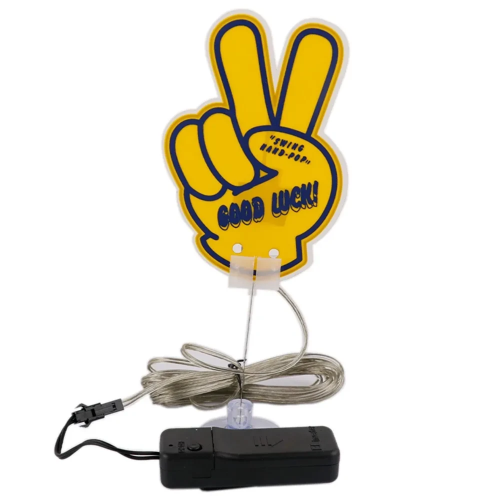 Car Dynamic Swing Interior Hanging Decorative Light Cartoon Battery Version Decorations