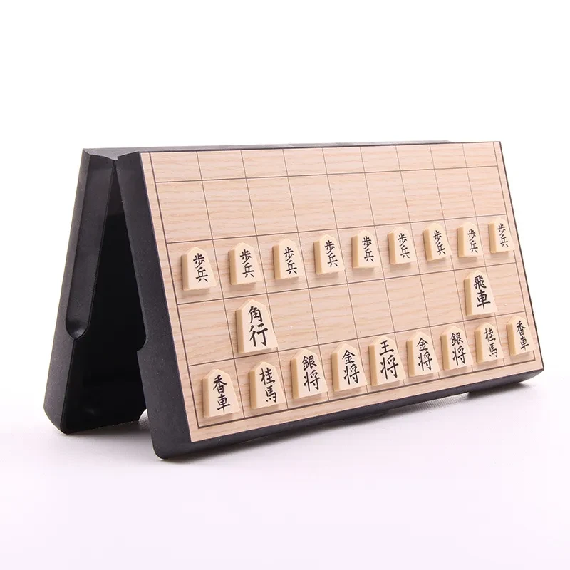 Japanese Chess Folding Magnetic Shogi Magnet Puzzle Board Game Toy