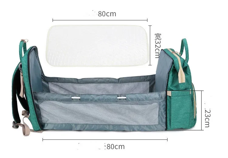 Portable Folding Crib Mummy Bag Portable