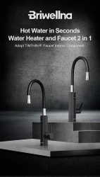 Hot Sale Stainless Steel Digital Display Electric Faucet