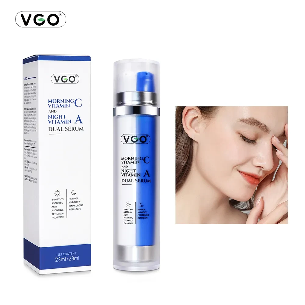 Morning Vitamin C and Night Vitamin A Dual Serum