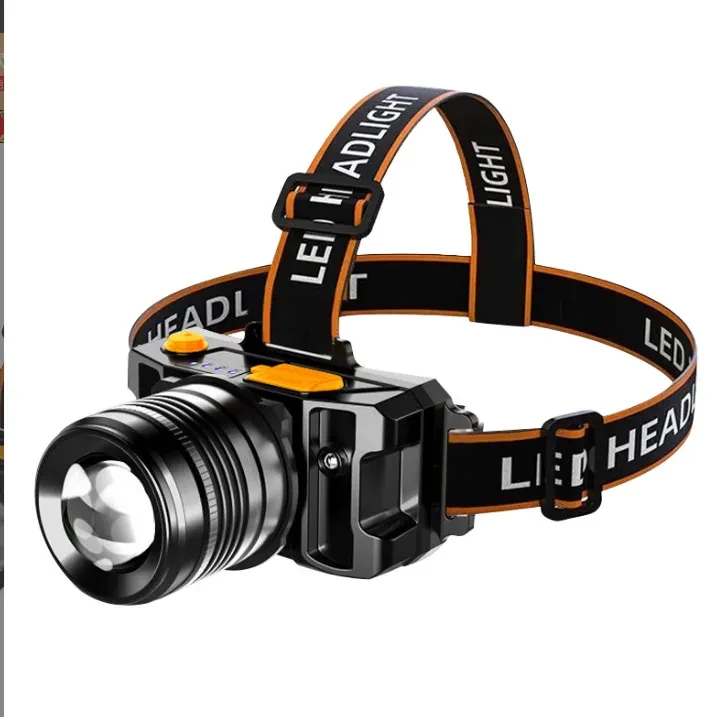 USB Charging Led Outdoor Fishing Headlight