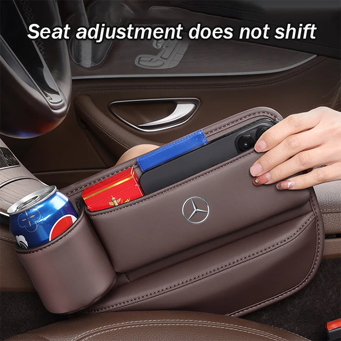 Starting from 50% offExclusive Logo Leather Car seat Storage Box
