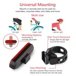 USB Rechargeable LED Bike Tail Light