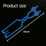 Motorcycle Helmet Light LED DIY Helmet LED Light Motorbike Reflective Strips