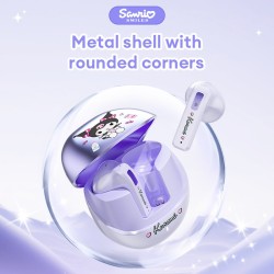 Miniso Sanrio BL02 Wireless Bluetooth 5.4 Earphones  Touch Control HD Call Earbuds with LED, Long Endurance Music Headphones, Cute Design
