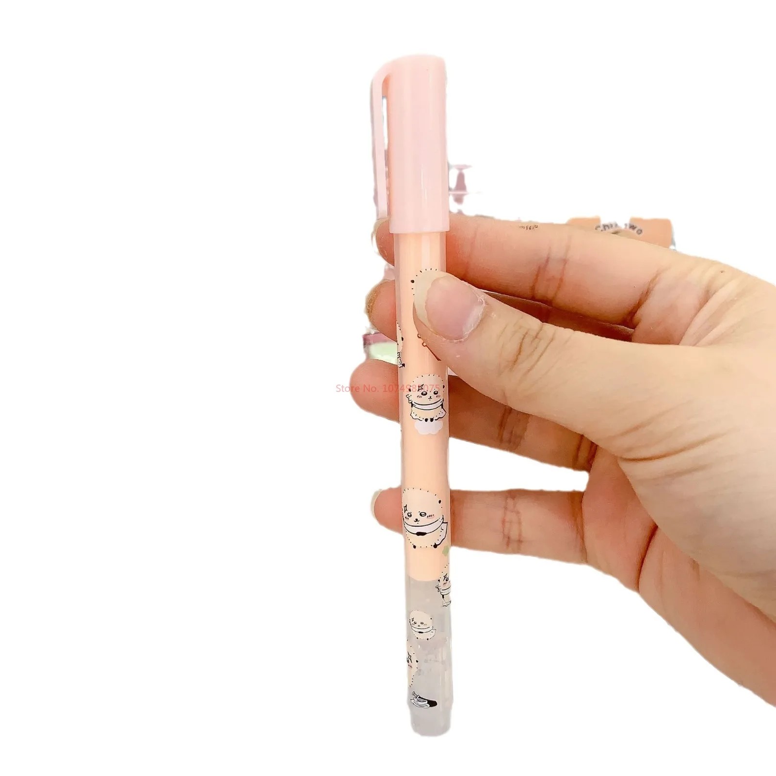 36pcs Miniso Chiikawa Dispensing Pen Student DIY Handmade Quick Drying Glue Press Writing Stationery Wholesale