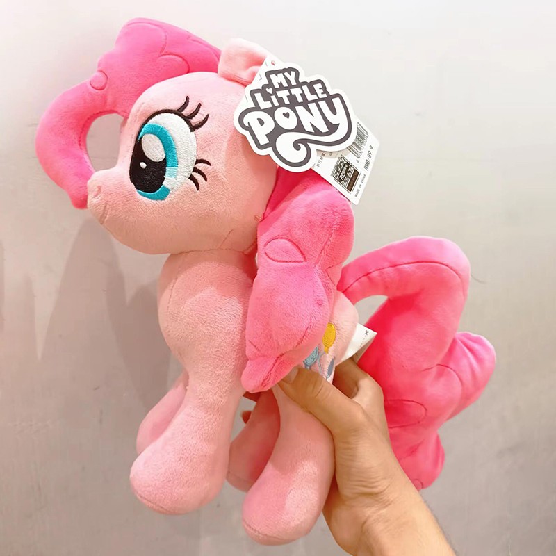 MINISO My Little Pony Anime Plush Doll Toys Prototype Cartoon Pinkie Pie and Fluttershy Soft Doll Throw Pillow, Perfect Children's Gift