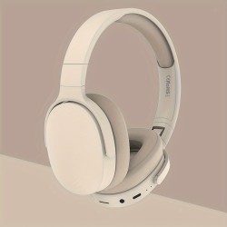 New Wireless Headset Headphone  Stereo Noise Cancelling, Long Battery Life, E-sports Gaming Headset, Foldable Headphones  Perfect Gift for Friends