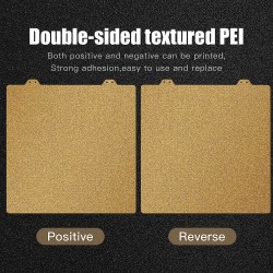 PEI Sheet 220/235/310mm Double-Sided PEI Magnetic Build Plate  Spring Steel Sheet with Magnetic Base for Ender 3, CR10, P1P