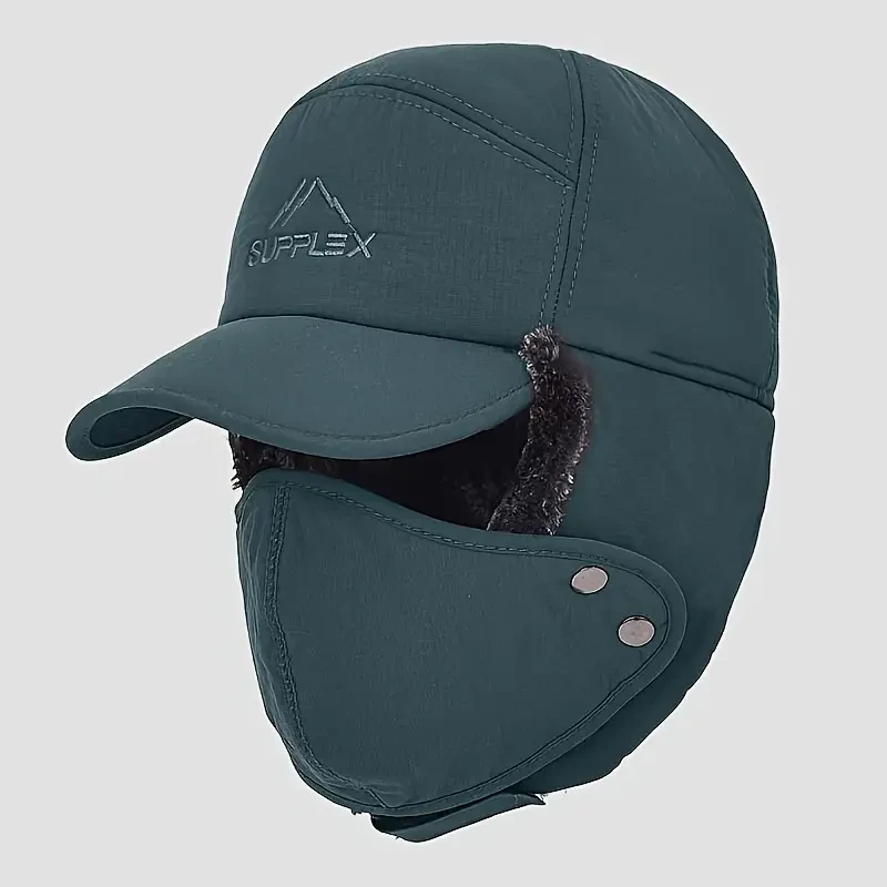 Men's Sporty Thermal Knit Hat Durable Winter Cap