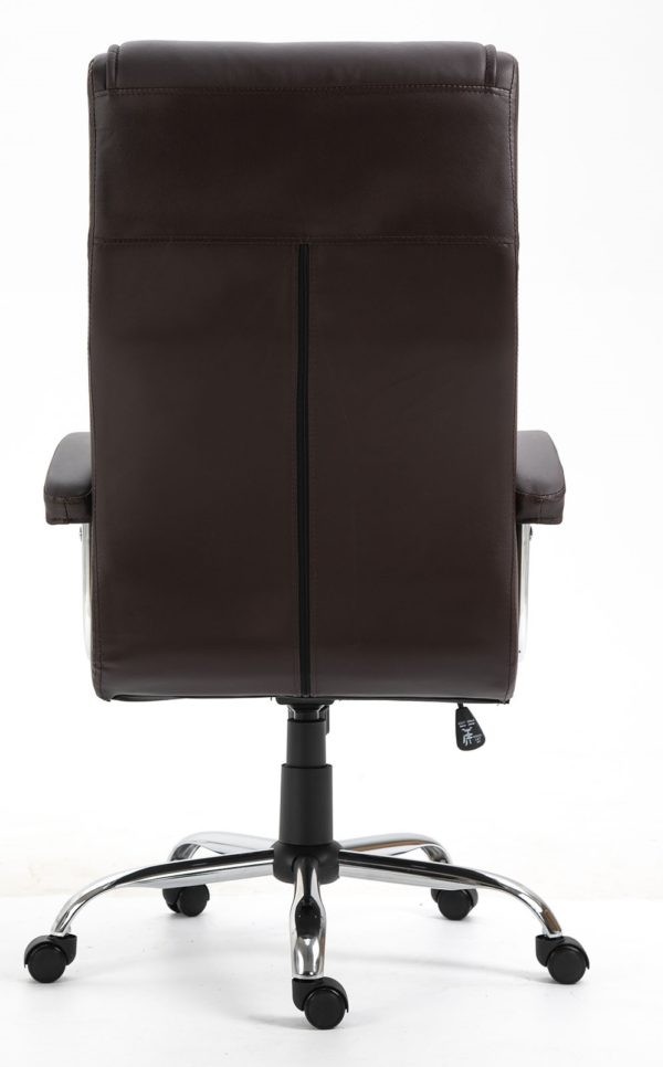 Executive Office Chair Ergonomic and Stylish Leather Desk Chair with Adjustable Features