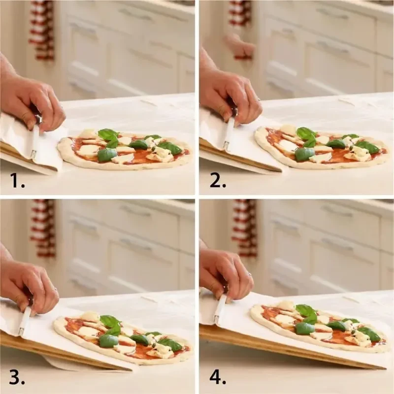 Sliding Pizza Shovel Non Stick Pizza Smooth Cutting Board