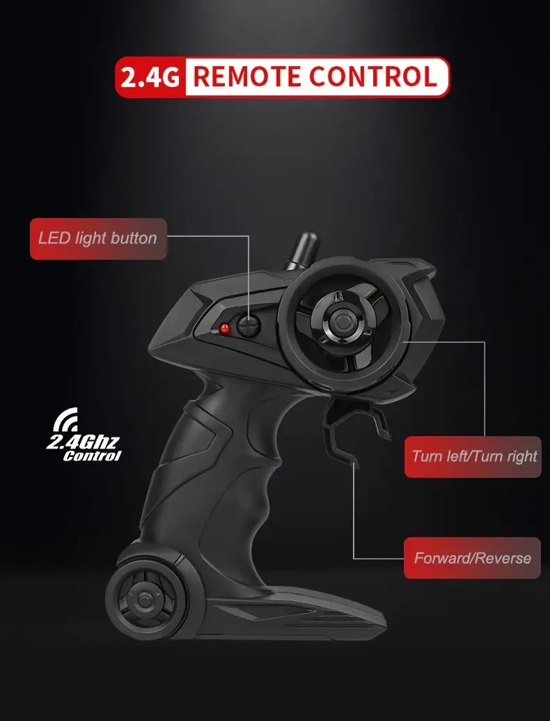 1:16 RC car, double battery remote control car, alloy RC car, high speed RC car 20 km/h, all-terrain remote control car, off-road RC toy, electric RC car for kids, RC car for Halloween gift, Christmas gift RC car, shock absorbing RC car, 2.4G RC car, RC c