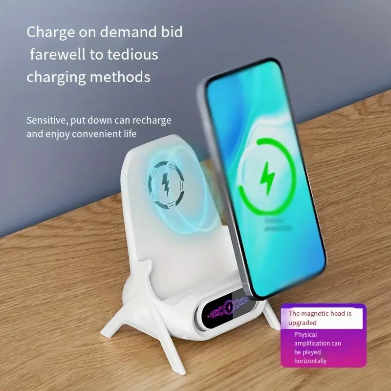 Universal Wireless Charger Stand Fast Charging & Auto-Sensing