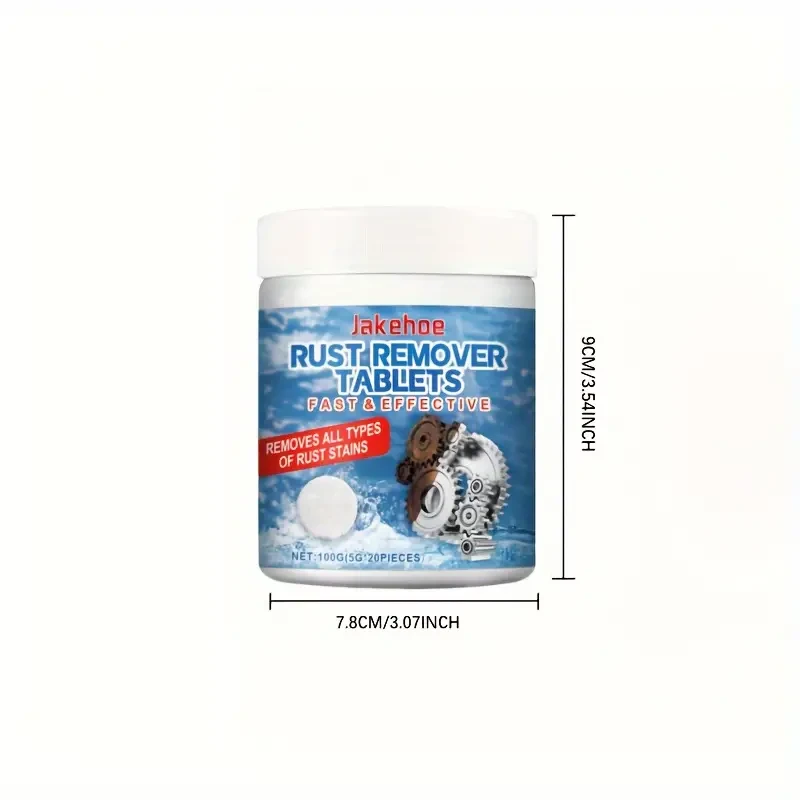 Jakehoe Multi-Purpose Rust Remover Tablets Stain & Shine Restorer