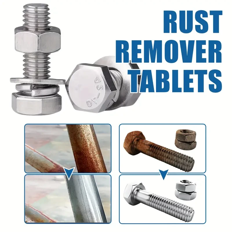Jakehoe Multi-Purpose Rust Remover Tablets Stain & Shine Restorer