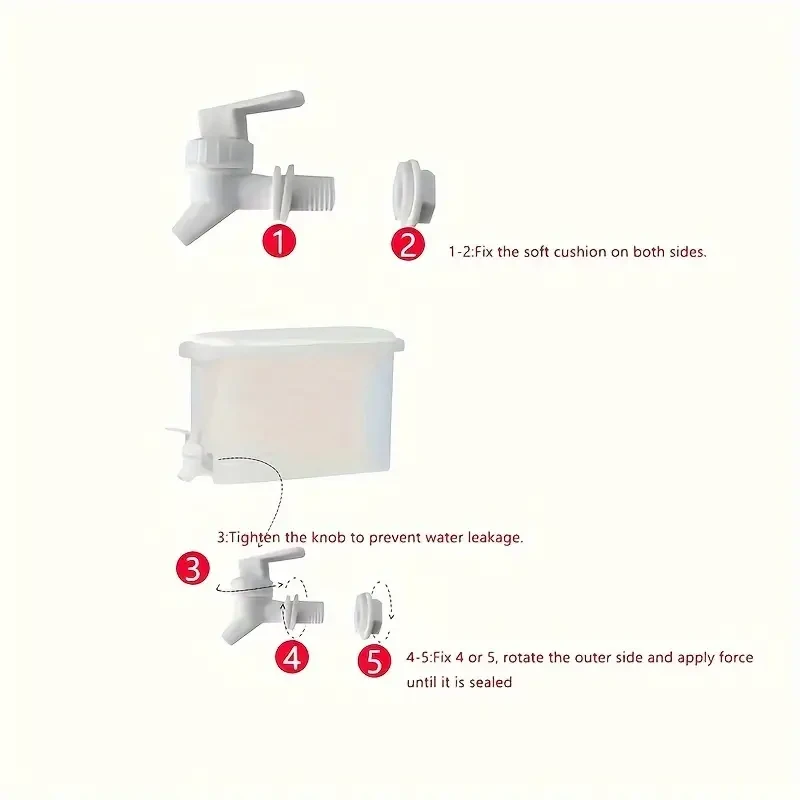 3.5L Refrigerator Beverage Dispenser BPA-Free with Spigot