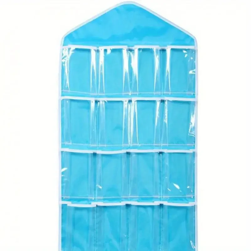 16-Pocket Hanging Bag Storage Organizer Space-Saving Solution