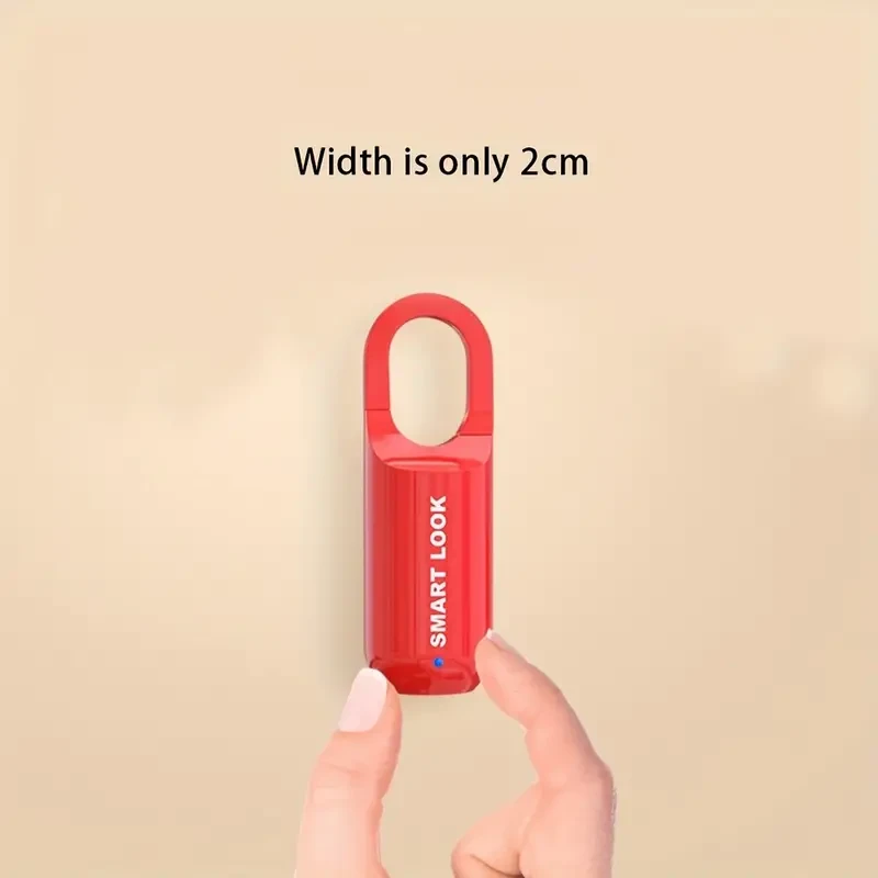 MINI Fingerprint Padlock USB Rechargeable & Long Standby